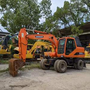 รถขุดไฮดรอลิก Doosan DH150W-7 มือสอง ราคาโรงงาน ชั่วโมงการใช้งานต่ำ DH150W-7 รถขุดขนาดกลาง สภาพดี ผลิตในเกาหลี - Product Image 4