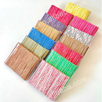 Attaches en papier kraft imprimées de haute qualité, robustes, pour bricolage, cadeaux de mariage et boulangeries (vente en gros)