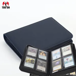 Torson 4 bolsos 160 + titular do cartão Kpop Mini foto titular com 400 bolsos Pookemone Custom Card Album Pokemone Card Album