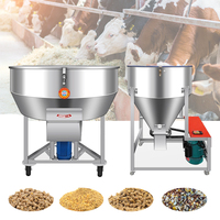 Mélangeur horizontal CHANGTIAN 450 kg / lot, mélangeur d'aliments type 100, équipement agricole, mélangeur à ruban 1000 kg pour aliments animaux