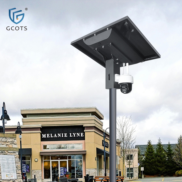 Outdoor Solar 8MP  Camera with PTZ 360-Degree View 4G SIM Security Camera with Solar Panel  for Outdoor Use