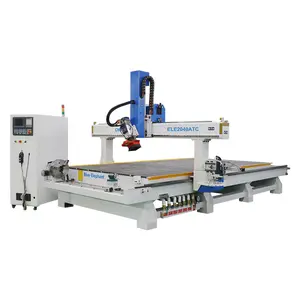 Ağaç İşleme cnc döner cihaz 4 eksen cnc kesme oyma makinesi için hollanda'da satılık vakum worktable ile kontrplak