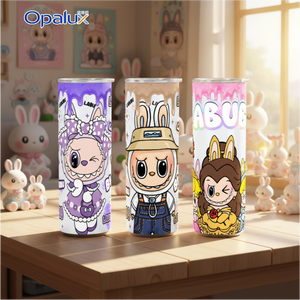 <span class=keywords><strong>Film</strong></span> de protection imperméable et anti-UV pour gobelet skinny de 20 oz, motif lapin mignon, impression de dessin animé, <span class=keywords><strong>film</strong></span> PET durable à décoller à froid - Product Image 3