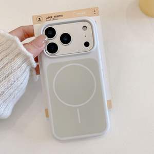 Coque de protection magnétique souple en silicone <span class=keywords><strong>mat</strong></span> coloré pour iPhone 17 Pro et iPhone 17 Pro Max - Product Image 6