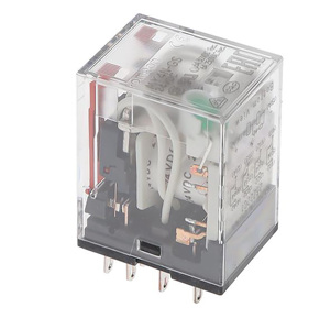 Relais à usage général Omron MY4N-D2-GS DC24V 4PDT 3A Contact en cuivre Garantie 1 an Alimentation enfichable - Product Image 3