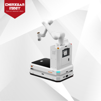Robot mobile collaboratif homme-machine de sécurité à navigation autonome pour la logistique d'entrepôt et l'atelier de pièces électroniques