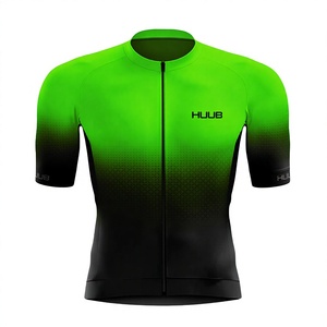 Traje de Ciclismo Personalizado para Hombre, Ligero, Estampado, de Una Pieza, Ajustado, Aerodinámico, de Spandex/Algodón - Product Image 2