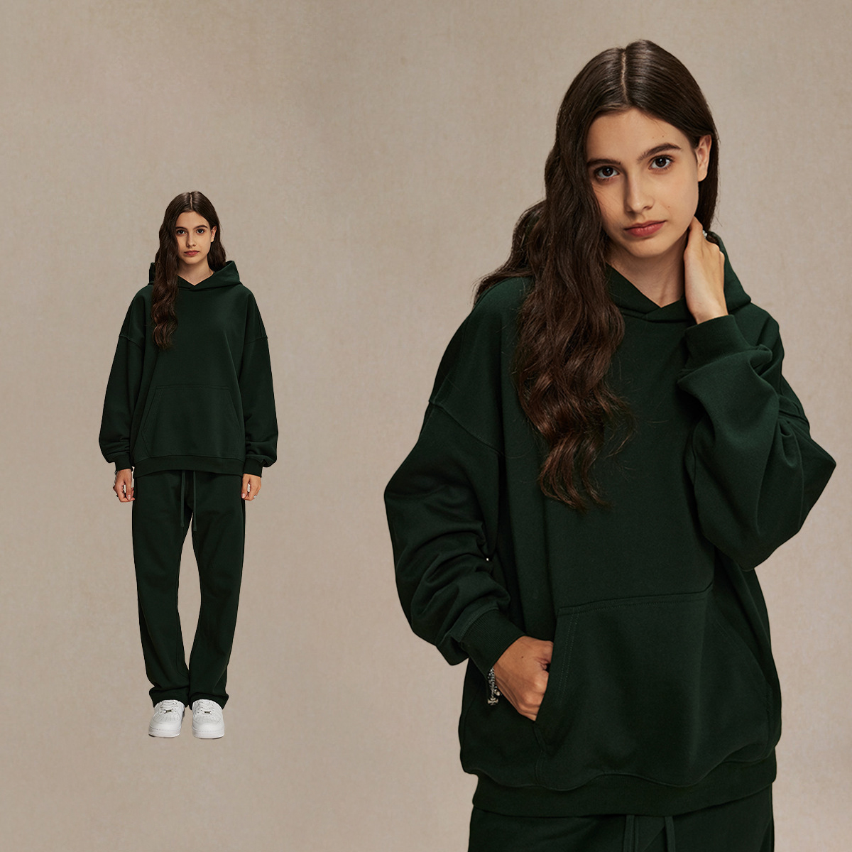 Green Hoodie