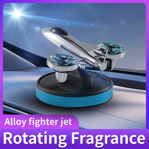 Auto di vendita calda <span class=keywords><strong>deodorante</strong></span> rotante ad energia solare <span class=keywords><strong>deodorante</strong></span> per auto Design <span class=keywords><strong>aereo</strong></span> profumo olio profumo diffusore di tipo liquido - Product Image 2
