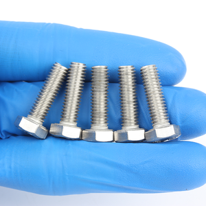 Chất lượng cao thép không gỉ M6 M8 M10 M12 Hex đầu bu lông Hex bu lông và đai ốc DIN 933 - Product Image 2