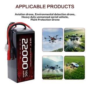 סוללת מזל "ט צפיפות אנרגיה גבוהה 22000mah 10c 6s <span class=keywords><strong>22.2v</strong></span> סוללה למחקר חינוכי רחפנים אימון uav - Product Image 4