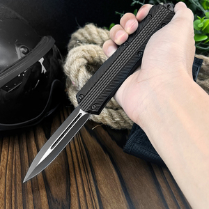Tasca tattica Utility porta tutti i giorni 440C lama di autodifesa caccia avventura all'aria aperta coltello affilato manico in lega di zinco - Product Image 3