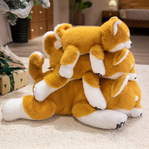 Özel Logo 12 inç yeni sevimli Adorable Inu dolması hayvan yavru köpek oyuncaklar <span class=keywords><strong>30cm</strong></span> peluş köpek - Product Image 3