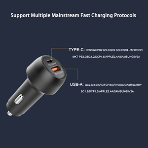 Ibd Chất lượng cao phổ 48W Loại C PD 30W PPS 33 W 33 Watt USB Một QC 18W Điện thoại di động 12V siêu nhanh xe sạc cho tất cả các điện thoại - Product Image 6