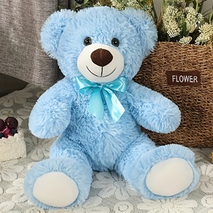 Orsacchiotto di Peluche Colorato da 35cm, Marrone, Viola, Rosa, Morbido Giocattolo Animale Imbottito per Feste, Vendita all'Ingrosso 2026 - Product Image 2