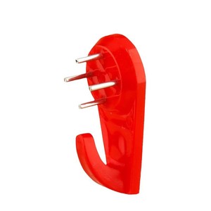 Red Novelty Wall <b>Hook</b> With Removable Design For Picture Frame And Photo <b>Display</b> - Product Image 1