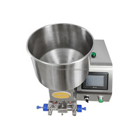 Remplissage automatique de gâteau Eclair Long Bread Burger Déposant Machine à gâteau