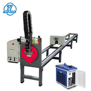 Máquina de Corte de Tubos Metálicos por Láser de Fibra CNC Automática, con Refrigeración por Agua, la Más Vendida - Corte de Tubos por Láser Raycus - Product Image 1