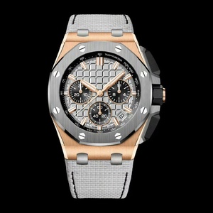 Reloj de Lujo para Hombre ZF Factory 26400 Cal.7750, Caja de Acero Inoxidable, Correa de Goma, Cronógrafo, Reloj Deportivo Resistente al Agua - Product Image 5