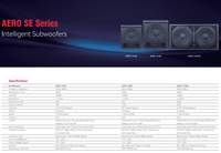 AIWA550W RMS 138dB SPL Subwoofer Activo Profesional de 18 Pulgadas con Control de Red RJ45 para Escenario, Sistema de Amplificación de Sonido
