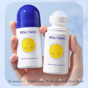 Factory Direct Heel Chafing Gel Moisturizing Anti-Cracking Frost Roll-On <strong>Cream</strong> White <strong>Pond</strong> Flower Seed Oil Foot Care for Women - Product Image 6