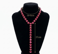 Collier ras du cou arc-en-ciel esthétique et tendance, plaqué or, zircon, collier superposable, bijoux fantaisie colorés en pierres précieuses, vente en gros