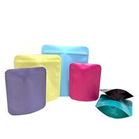 Sac zip-lock refermable mat imprimé personnalisé pochette debout anti-odeur de biscuit de bonbon comestible sac d'emballage en plastique mylar 3.5g