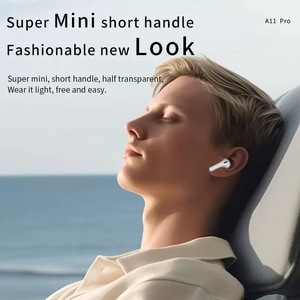 A9pro màn hình cảm ứng Tai nghe không dây tai nghe ban đầu TWS ANC Earbuds enc trong tai <span class=keywords><strong>LCD</strong></span> LED màn hình thông minh Tai nghe không thấm nước - Product Image 5
