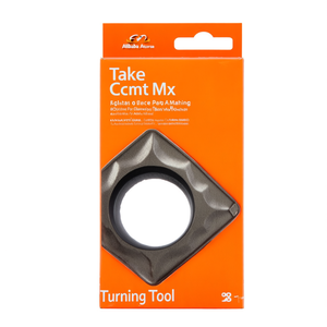 Inserto de Torneado Ttake Ccmt Mx de 80 Grados Positivo para Mecanizado de Metales - Product Image 2