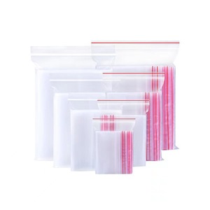 Cheap Custom Resealable Plastic Zip Lock Bag Transparent Pe Zipper Plastic Bag Zip