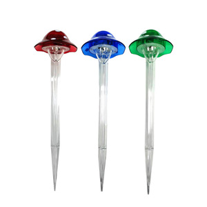 ไฟสนามหญ้ารูปเห็ดพลังงานแสงอาทิตย์ Hejia สีฟ้าลายจุด ไฟตกแต่งสวนกลางแจ้งสำหรับลานบ้าน - Product Image 4