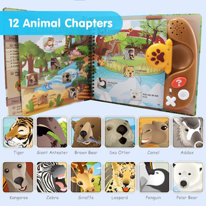 <span class=keywords><strong>Libro</strong></span> Sonoro Educativo per Bambini con <span class=keywords><strong>Dieci</strong></span> Pulsanti Personalizzato dalla Fabbrica - Product Image 4