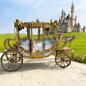 Sculpture de luxe, Calèche royale électrique, Calèche de mariage de princesse, Calèche de voyage, Wagon très demandé. - Product Image 3