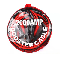 Outil d'urgence 2000AMP 4M fils de saut de batterie de voiture câbles de démarrage câble de démarrage pour voiture Van camion câble de démarrage automatique