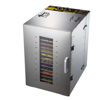 Elektrische Dehydrator Machine Lage Prijs Diy Snacks Food Fruit Groente Droger 16 Trays Vlees Drogen Voedsel Dehydrator