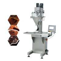 TP-PF-A14 Distributeur de café semi-automatique en acier inoxydable, moteur/engin portable pour le dosage et la distribution de poudre en bouteilles