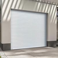 Portes de garage automatiques en aluminium pliantes vers le haut et vers le bas, prix direct d'usine
