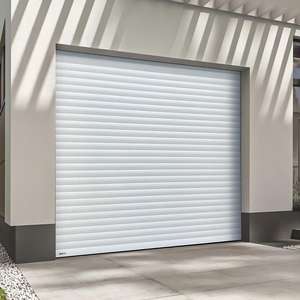 Portes <span class=keywords><strong>de</strong></span> <span class=keywords><strong>garage</strong></span> automatiques en aluminium pliantes vers le haut et vers le bas, prix direct d'usine - Product Image 2