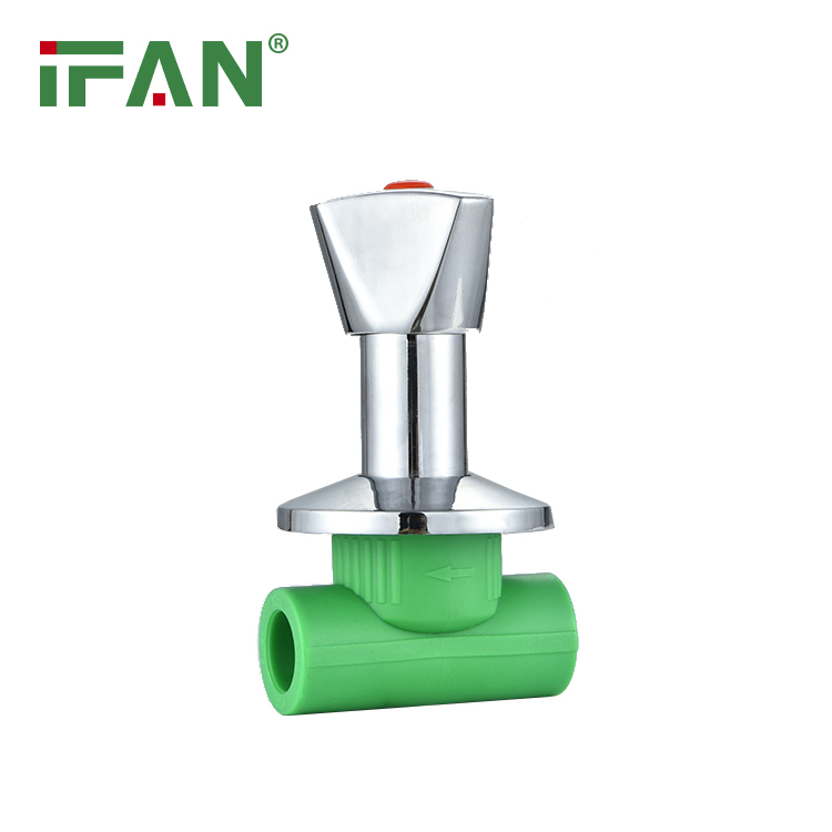 IFAN Korea Hyosung материалы 20-32 мм треугольное ручное колесо Conceld хромированный PPR Gate Valve