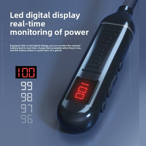 หูฟังไร้สายแบบคล้องคอ G09 แบตเตอรี่ใช้งานได้นาน 20 ชั่วโมง รองรับ V5.2 พร้อมระบบตัดเสียงรบกวน ENC กันน้ำระดับ IPX-4  มีช่องใส่การ์ด TF - Product Image 3