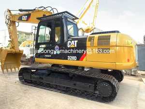 Excavatrice CAT 320D d'occasion d'origine japonaise, faible nombre d'heures de travail, usine d'excavatrices CAT d'occasion - Product Image 2