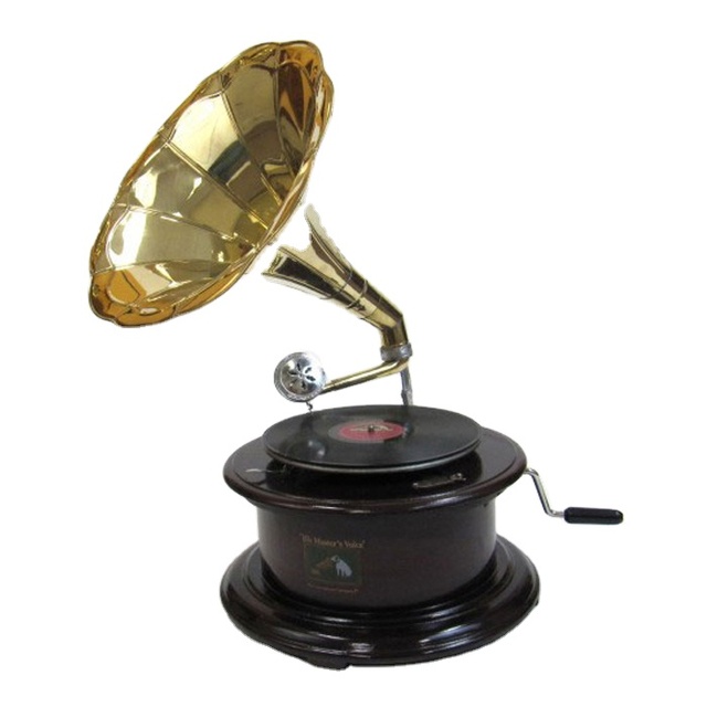 Nautical Home Decorative Gramophone Vintage Look Premium Quality Record Player Rare Gramophone for Sale