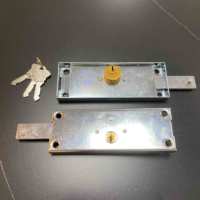 Serrure de porte d'obturateur avec prix d'usine de noyau de serrure de cuivre avec des pièces de porte roulantes antirouille de la meilleure qualité