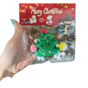 Juguete Antiestrés de TPR con Forma de Árbol Verde de Subida Lenta, Nuevo Estilo Navideño, Juguetes Blandos Taba Squishy para Niños, Regalo - Product Image 4