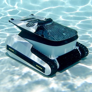 Nettoyeur de piscine automatique sans fil, contrôle par téléphone portable, robot nettoyeur de piscine capteur de mouvement, nettoyeur de piscine sans fil Shark - Product Image 1