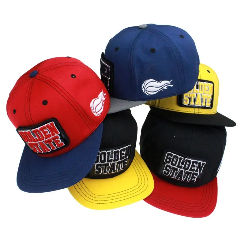 หมวก Snapback ปักโลโก้ผู้ชาย,หมวกเบสบอลหมวกวิ่ง