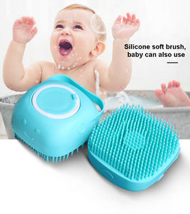 Cepillo de Baño Exfoliante de Silicona Suave, Cepillo de Limpieza para Bebés con Dispensador de Jabón - Product Image 5