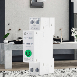 Дистанционное управление Wi-Fi 1P 63A 110V/220V автоматический выключатель Mini 6ka измерительный предохранитель от перегрузки умный 110V/220V MCB промышленный - Product Image 1