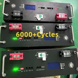 Servidor de montaje en rack 48V 100ah Lifepo4 Batería de iones de litio 5kw 5kwh Solar Lifepo4 Paquetes de baterías de litio - Product Image 1