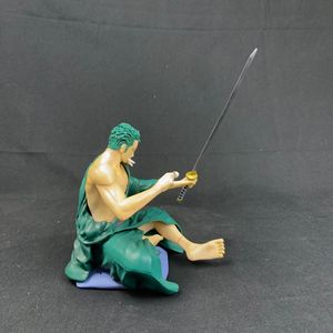Figura de PVC de Roronoa Zoro, el Espadachín del <span class=keywords><strong>Anime</strong></span>, de 15 cm, Exclusiva y en Oferta, con Espada Pulida, para Regalo, Venta en Tiendas y TikTok - Product Image 4